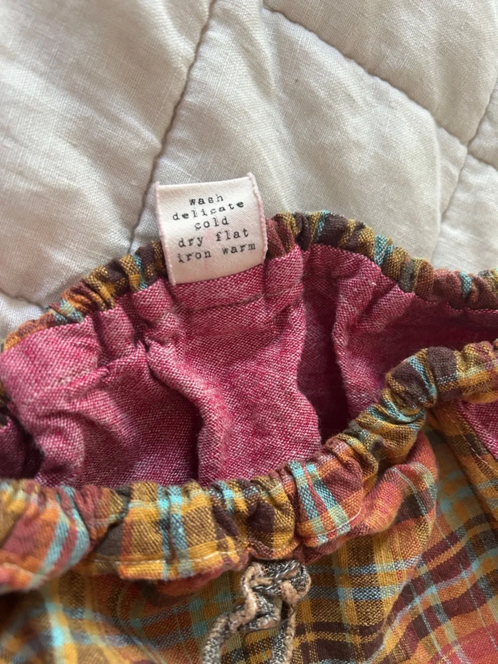 James Vincent soft pink